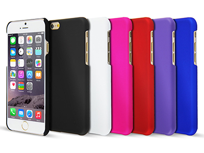 Rubberized Plastic Hard Case For Iphone 6 & 6 Plus