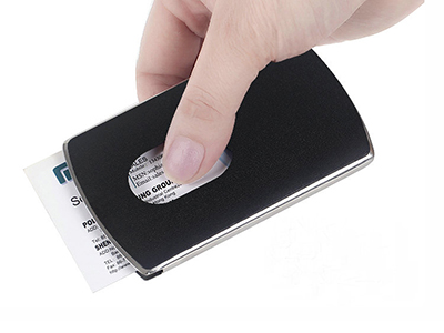 Slide Business Card Holder