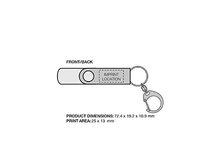 Smartphone Swing USB Drive