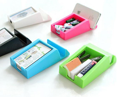 MULTIFUNCTIONAL DESK CARD HOLDER 