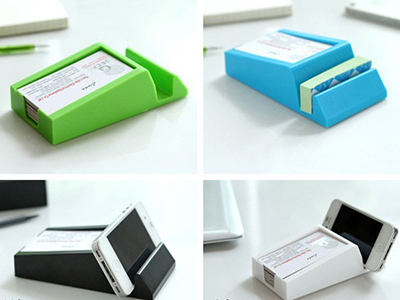 MULTIFUNCTIONAL DESK CARD HOLDER 