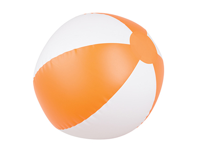 2-COLOR INFLATABLE BEACH BALL 34CM