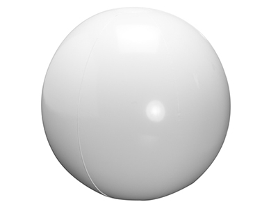 SOLID COLOR SHINY BEACH BALL 50CM