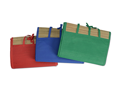 STRAW BEACH MAT