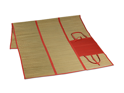 STRAW BEACH MAT