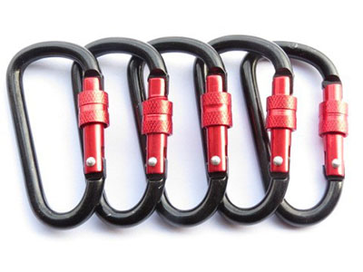 D SHAPE COLORFUL CARABINEER