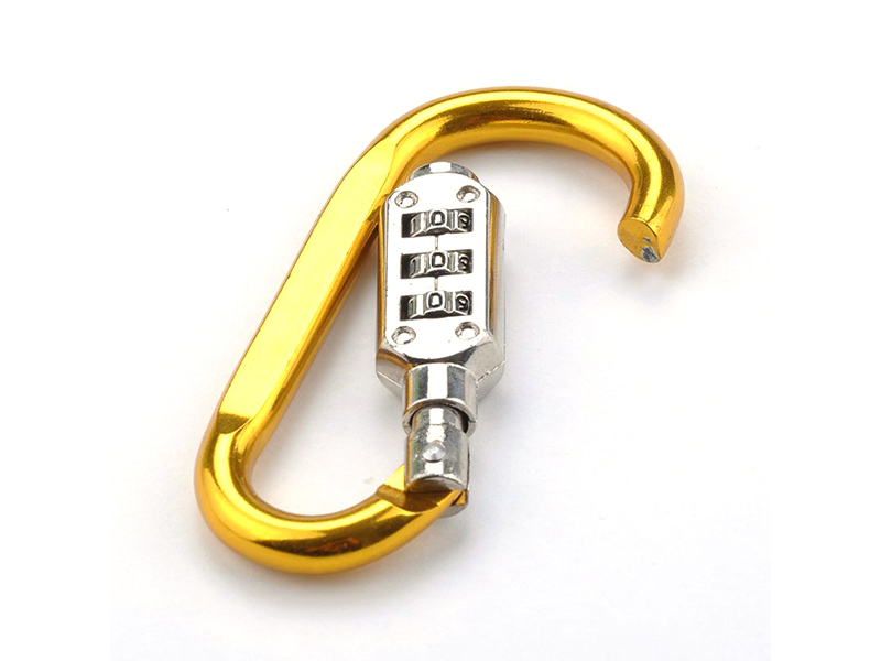 3 DIGIT CODE LOCK CARABINEER