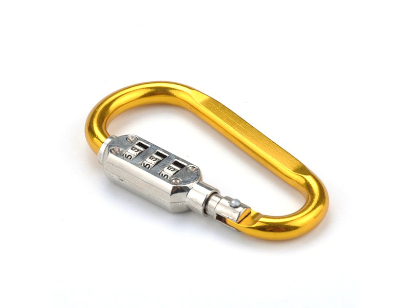 3 DIGIT CODE LOCK CARABINEER