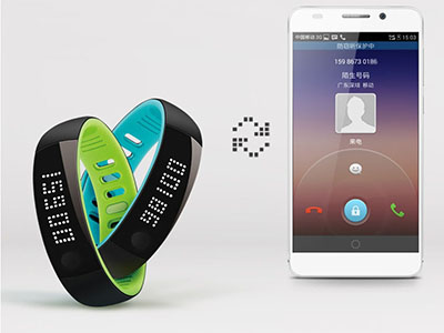 HUAWEI HONOR BRACELET AF500 SMART WATERPROOF LED WRISTBAND 