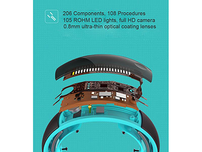 HUAWEI HONOR BRACELET AF500 SMART WATERPROOF LED WRISTBAND 