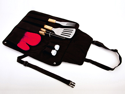 BBQ NOW APRON AND BBQ SET
