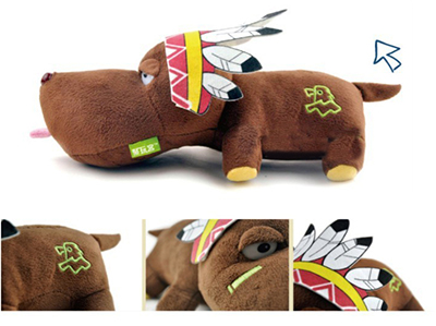 SOFT TOY CAR AIR FRESHENER