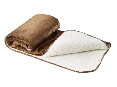 TWO LAYER FLEECE BLANKET