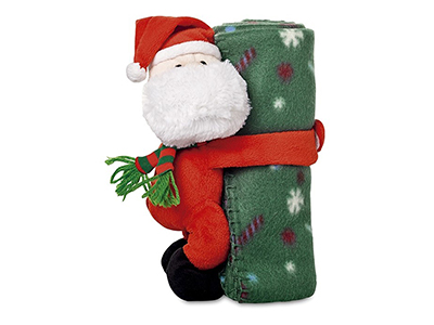 FLEECE BLANKET WITH TOY
