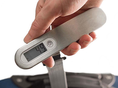 DIGITAL LUGGAGE SCALE WITH 110 LB CAPACITY