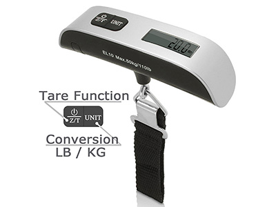 50KG ELECTRONIC DIGITAL POSTAL LUGGAGE HANGING SCALE