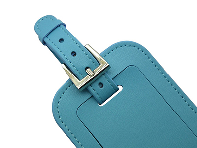 MICROFIBER LEATHER LUGGAGE TAG