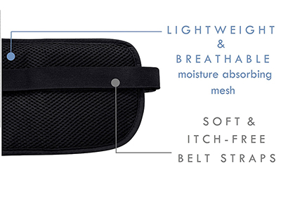PREMIUM BREATHABLE TRAVEL MONEY BELT
