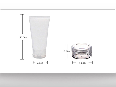 10 PIECE PORTABLE TRAVEL BOTTLE SET