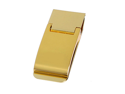 MENS JEWELRY STAINLESS STEEL MONEY CLIP