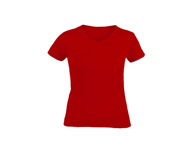 LADIES V-NECK T-SHIRT