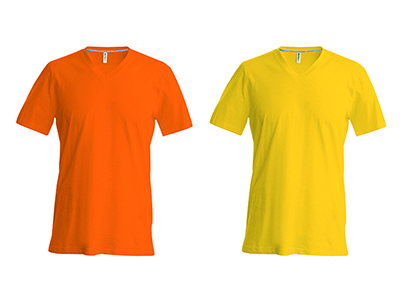V-NECK MEN T-SHIRT