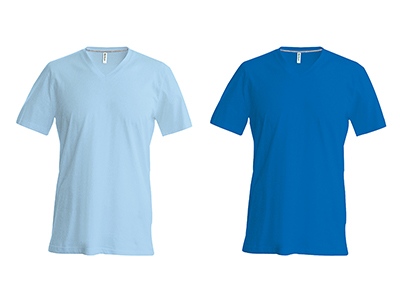 V-NECK MEN T-SHIRT
