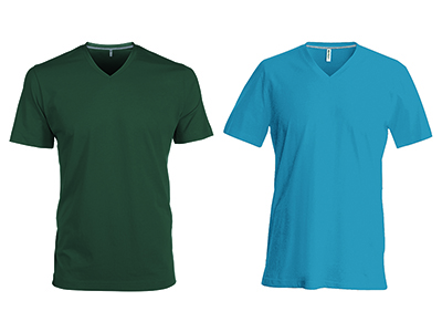 V-NECK MEN T-SHIRT