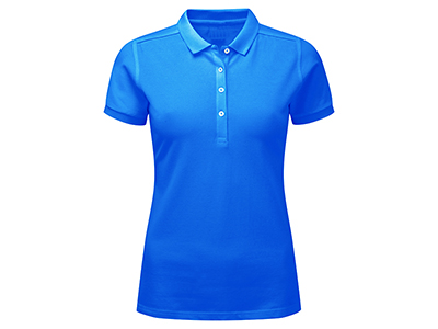 SLIM FIT COTTON POLO SHIRT, WOMEN