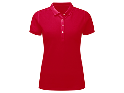 SLIM FIT COTTON POLO SHIRT, WOMEN
