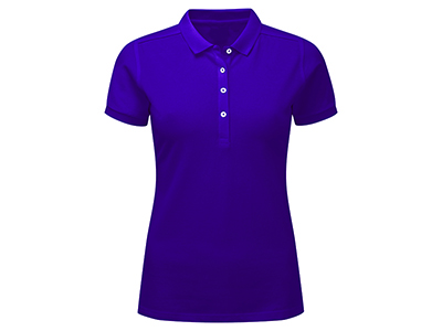 SLIM FIT COTTON POLO SHIRT, WOMEN