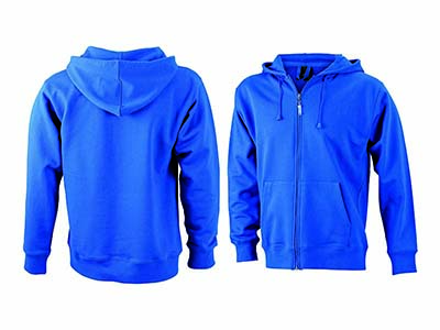 ZIPPER CLOSURE SWEATSHIRT, MEN