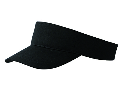 VISOR WITH SWEAT BAND