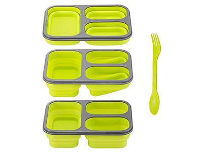 SILICONE COLLAPSIBLE LUNCH BOX