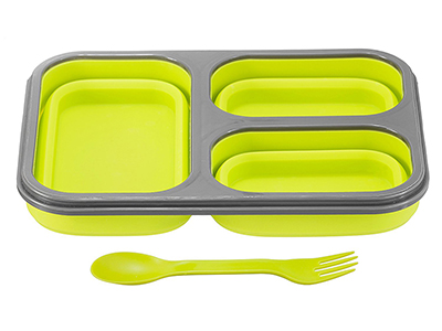 SILICONE COLLAPSIBLE LUNCH BOX