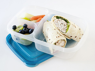 3-COMPARTMENT BENTO LUNCH BOX