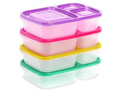 3-COMPARTMENT BENTO LUNCH BOX