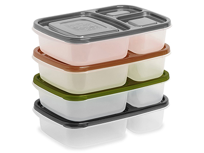3-COMPARTMENT BENTO LUNCH BOX