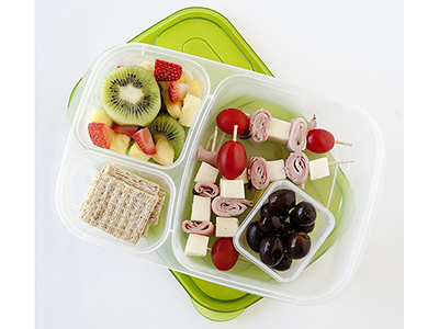 3-COMPARTMENT BENTO LUNCH BOX