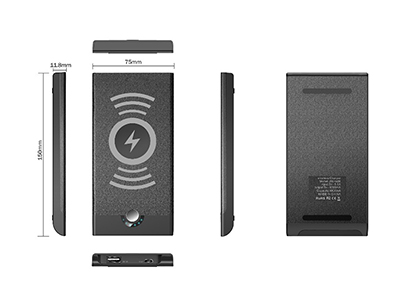 ULTRA-SLIM QI WIRELESS CHARGER