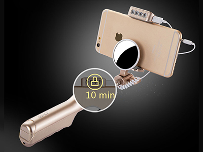 SELFIE STICK WITH FLASH LED LIGHT