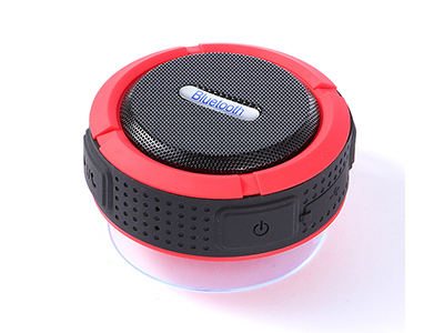 BLUETOOTH WATERPROOF SPEAKER C6 WITH SUCTION CUP