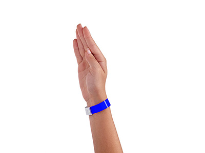 PLASTIC NARROW WRISTBAND