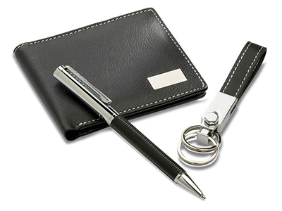Ball Pen Key Ring And Wallet