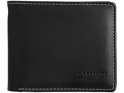 Balmain Ballpoint Pen, Wallet & Keychain Gift Set