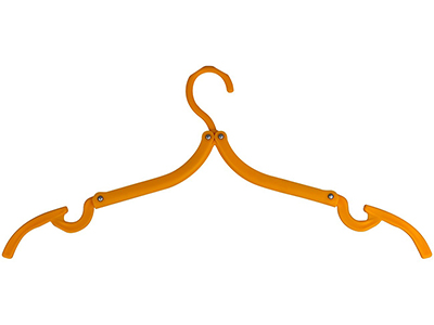 DOVER 3-PIECE FOLDABLE HANGER SET