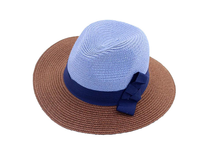 2-tone straw hat
