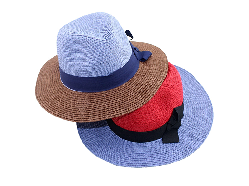 2-tone straw hat