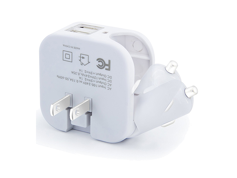 ADAPTER + CAR CHARGER