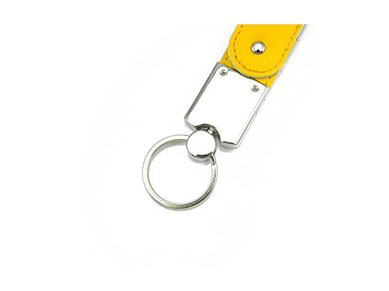 LEATHER SWIVEL USB FLASH DRIVE